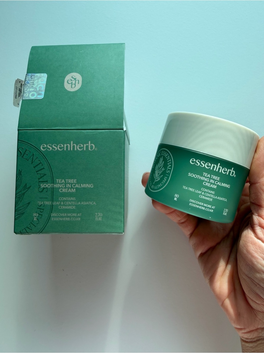 Tea Tree Soothing & Calming Cream — Green